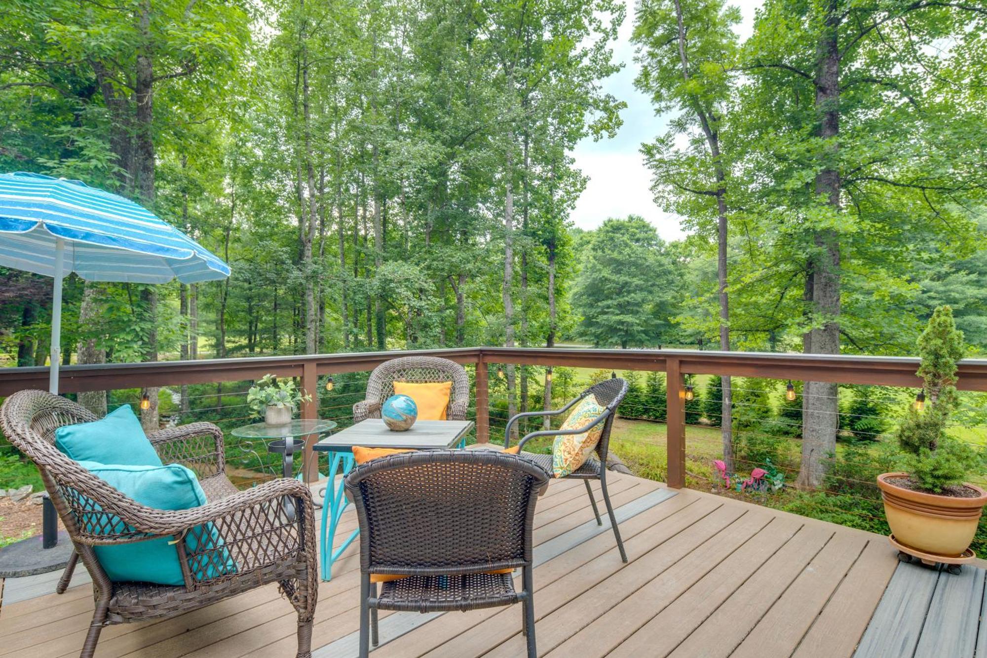 Creekside Hendersonville Haven Hot Tub And Fire Pit Bagian luar foto