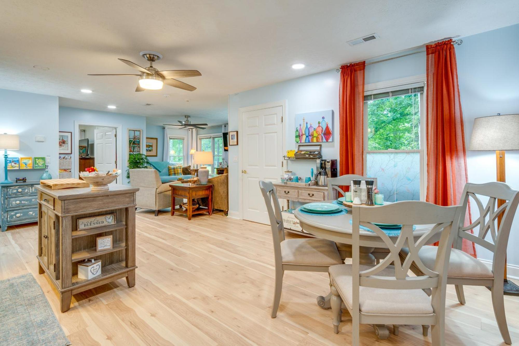 Creekside Hendersonville Haven Hot Tub And Fire Pit Bagian luar foto