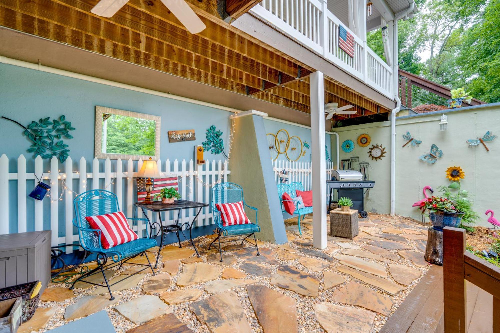 Creekside Hendersonville Haven Hot Tub And Fire Pit Bagian luar foto
