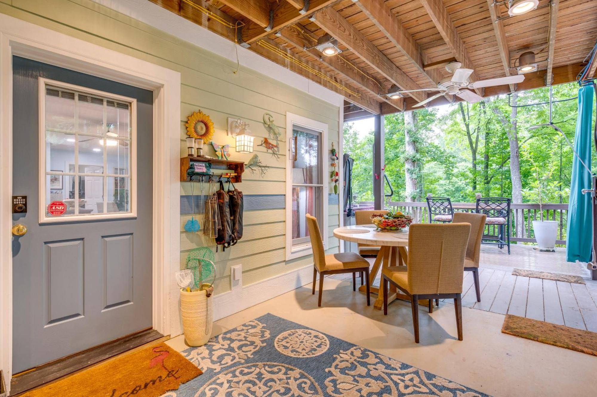 Creekside Hendersonville Haven Hot Tub And Fire Pit Bagian luar foto