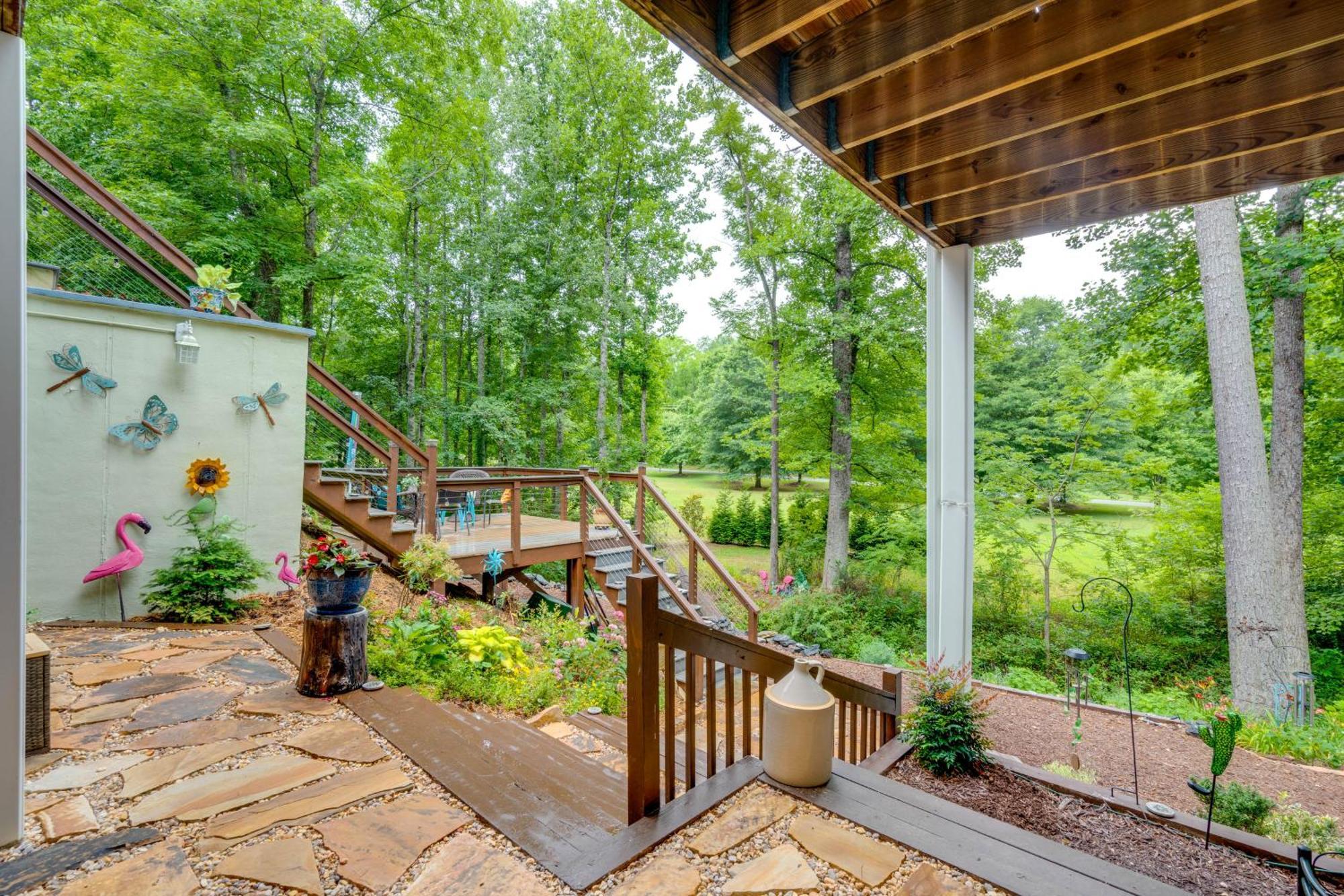 Creekside Hendersonville Haven Hot Tub And Fire Pit Bagian luar foto